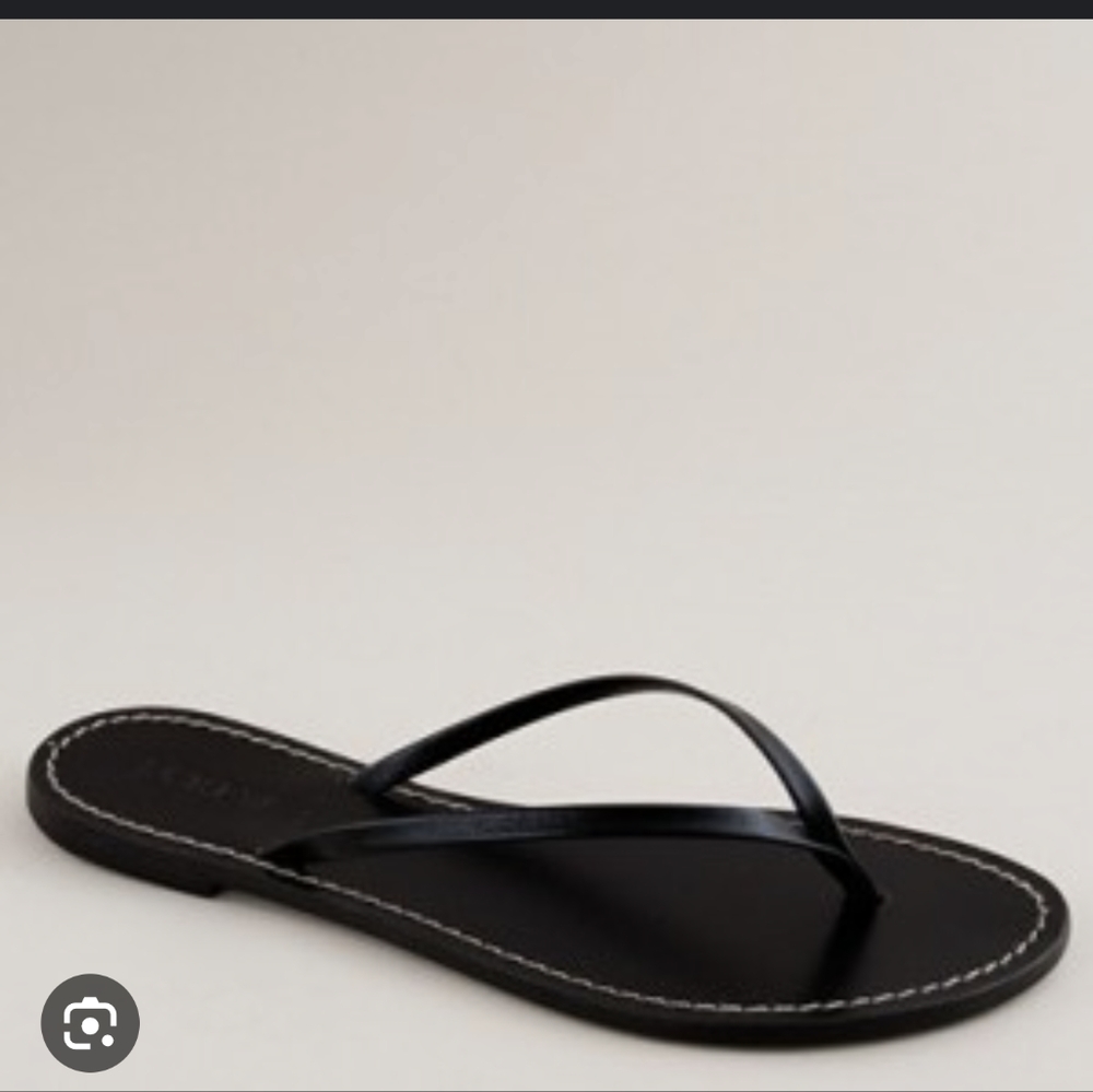 J. Crew Two Pairs of Made in Italy Capri Sandals